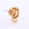 11852 Fine jewelry 18k simple gold finger ring without diamond wholesale fashion special price ring for girls